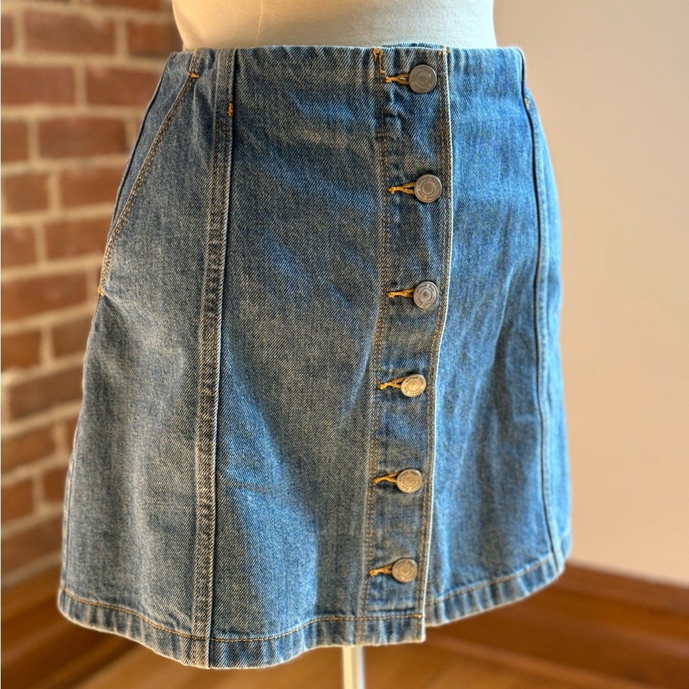 Talula Blue Mini Skirt